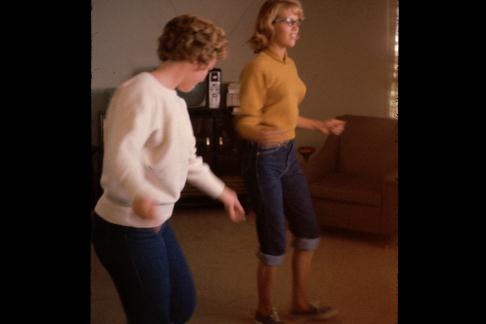 Pat Carroll and Janice Guthrey